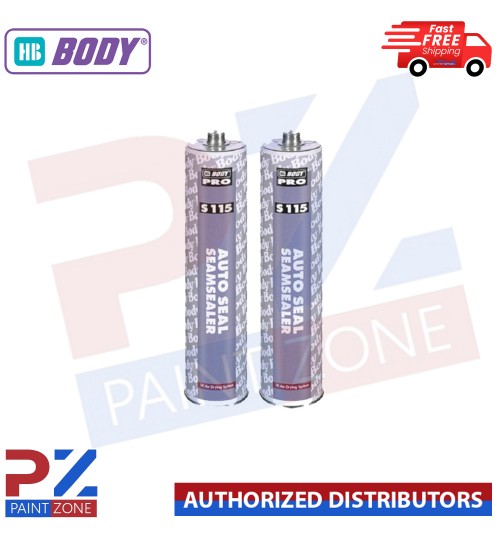 2x HB Body S115 Seam Sealer Cartridge1K Car Body Sealer 300ML Air Drying System